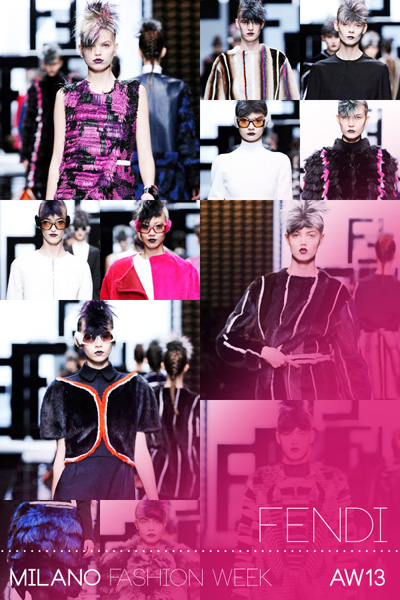 Fendi Fall Winter 2013.14 Womenswear Collection