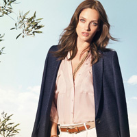 Karmen Pedaru for Massimo Dutti February 2013