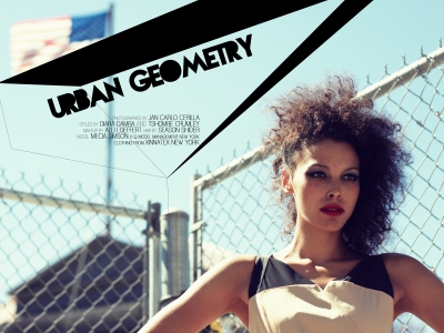 Urban Geometry With Mecia Simson by Jan Carlo Cerilla for Design Scene