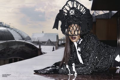 Naomi Campbell by Karl Lagerfeld for V61