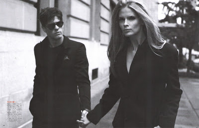 Armani supplement by Terry Richardson: Evandro Soldati and Julia Stegner