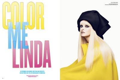 Linda Evangelista for V61