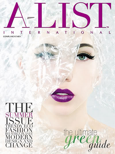 A-List International magazine: Recycle Me