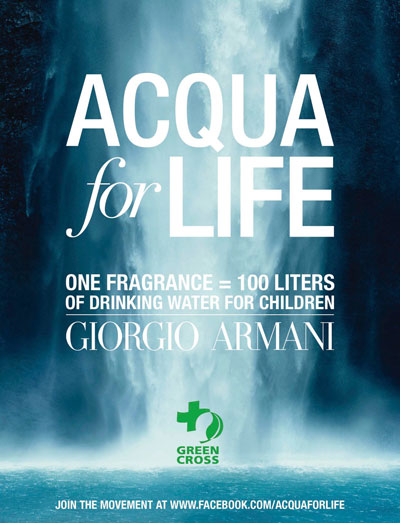Acqua For Life Challenge by Giorgio Armani