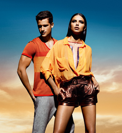 Adriana Lima & Arthur Sales for Forum Spring Summer 2012