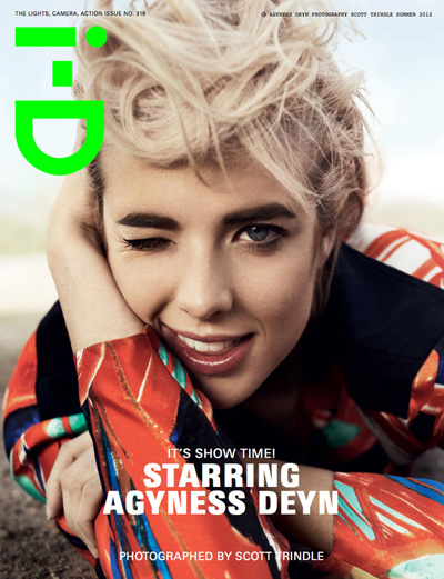Agyness Deyn for i-D Summer 2012