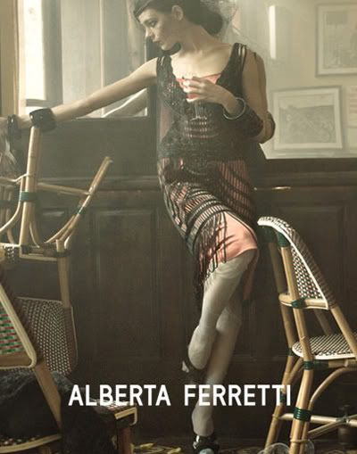 Alberta Ferretti by Steven Meisel