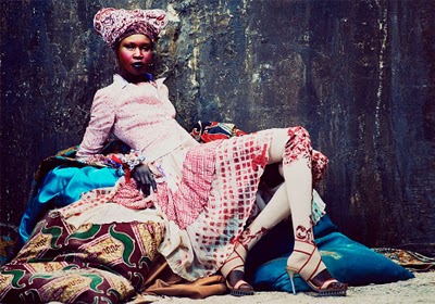 Alek Wek by Andrew Yee for FT How To Spend It