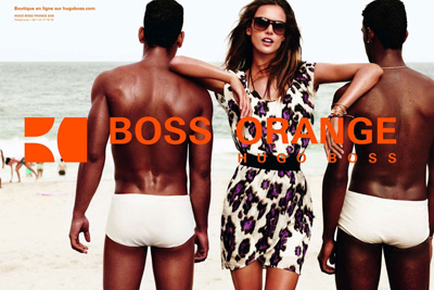 Alessandra Ambrosio for Hugo Boss Orange Spring Summer 2012
