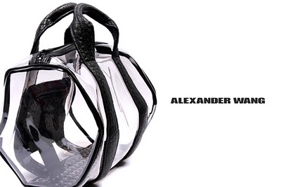 Alexander Wang PVC and Leather Bag
