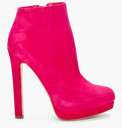 Alexander McQueen Suede Ankle Booties