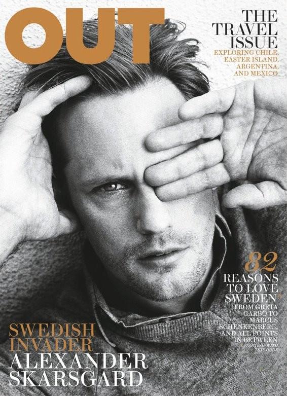 Alexander Skarsgard for Out November 2011