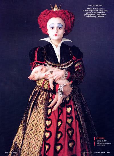 Alice In Wonderland for Vanity Fair