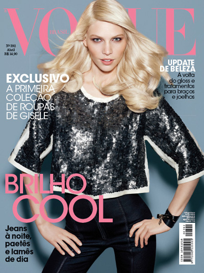 Aline Weber for Vogue Brazil April 2011