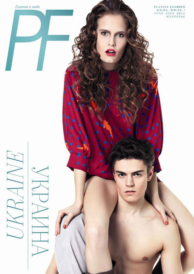 Alla Kostromichova and Timothy Velykodny for Playing Fashion