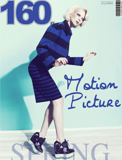 Alyona Subbotina in Prada for 160g Magazine