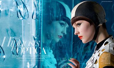 Amber Anderson by Benjamin Kanarek for Harper’s Bazaar En Español