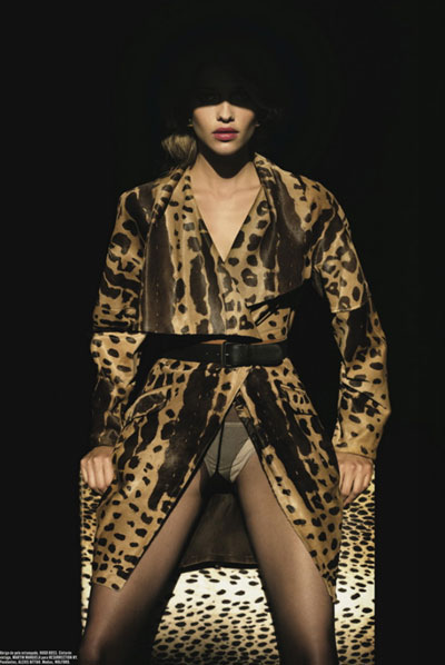 Ana Beatriz Barros and Ollie Edwards by Doug Inglish for HERCULES