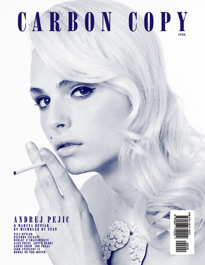 Andrej Pejic for Carbon Copy