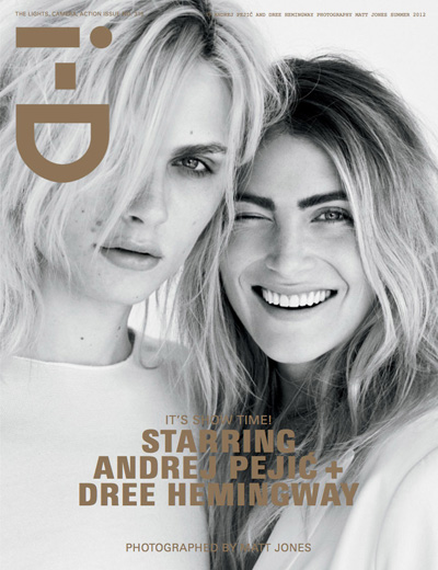 Andrej Peji? and Dree Hemingway for i-D Magazine