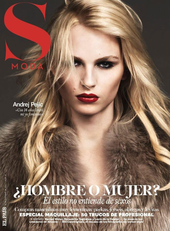 Andrej Pejic for El Pais S Moda