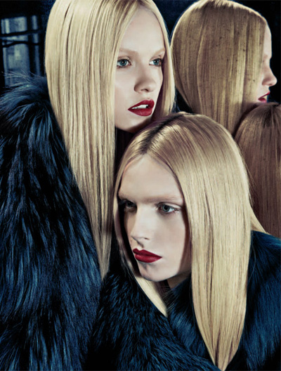 Andrej Pejic & Ginta Lapina for Numero