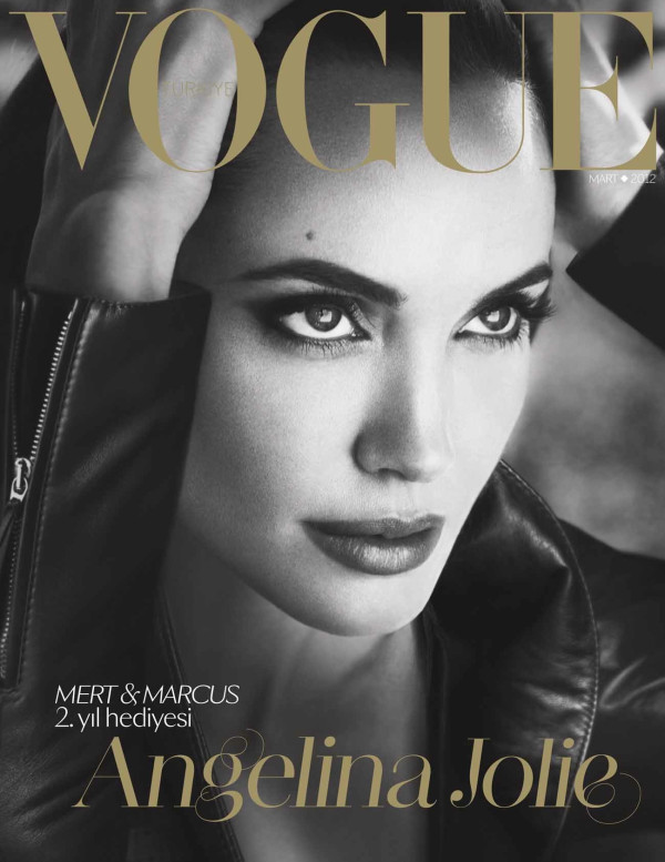 Angelina Jolie for Vogue Turkey March 2012