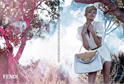 Anja Rubik for FENDI