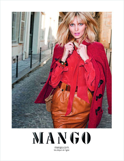 Anja Rubik for MANGO