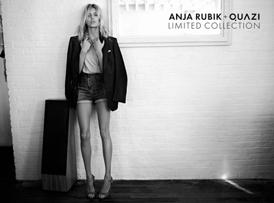 Anja Rubik + Quazi Limited Collection Spring Summer 2011
