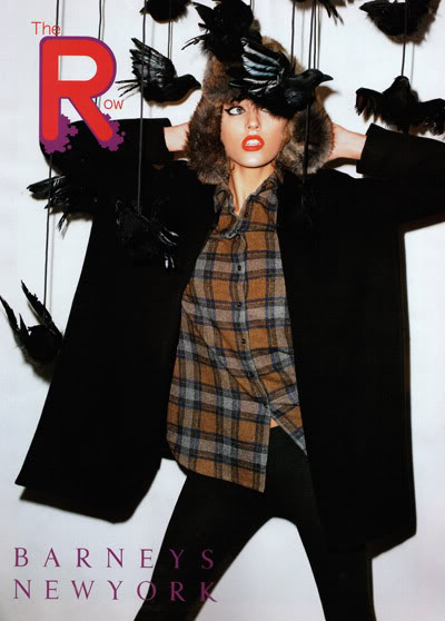 Anja Rubik for Barneys New York