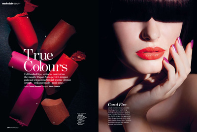 True Colours by Glenn Prasetya for Marie Claire Indonesia