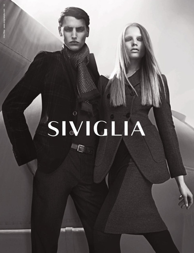 Anna Maria Jagodzinska & Mathias Bergh for Siviglia
