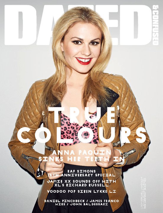 Anna Paquin by Terry Richardson for Dazed & Confused January 2011