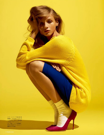 Anna Selezneva for Numéro Tokyo