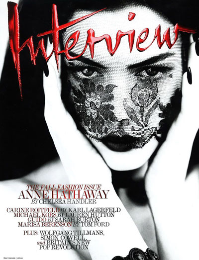 Anne Hathaway for Interview Magazine