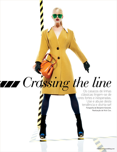 Crossing the Line by Benjamin Kanarek for Vogue Portugal