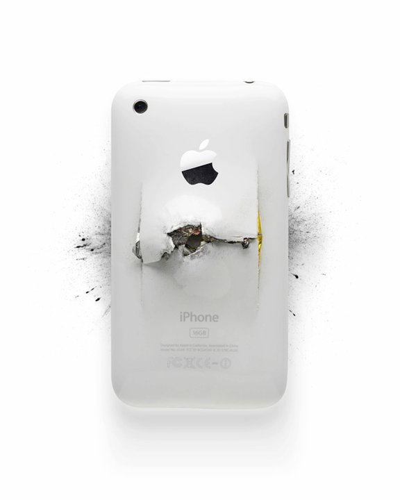 Apple Products Destroyed