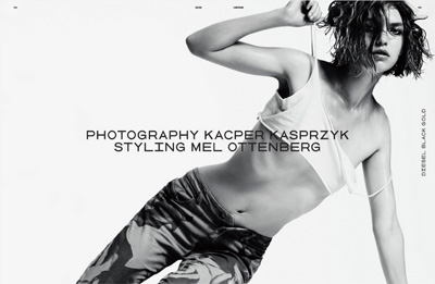 Arizona Muse by Kacper Kasprzyk for Dazed & Confused