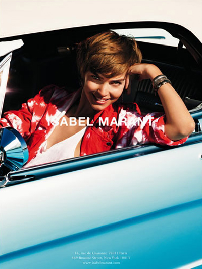 1st LOOK: Arizona Muse for Isabel Marant Spring Summer 2012