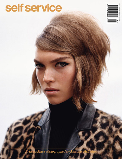 Arizona Muse for Self Service Fall Winter 2011.12