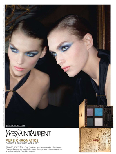 Arizona Muse for Yves Saint Laurent’s Pure Chromatic
