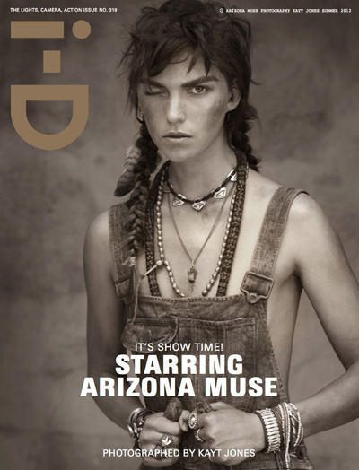 Arizona Muse for i-D Summer 2012
