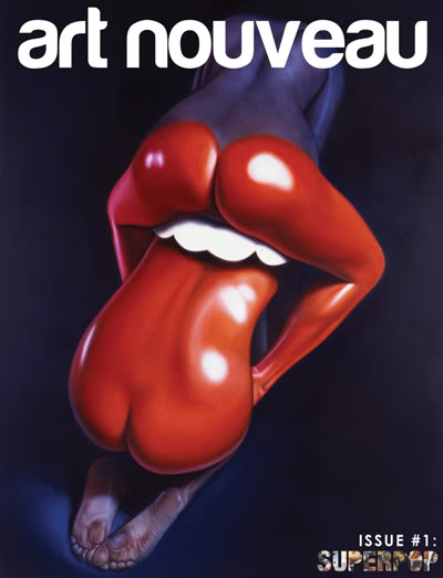 Art Nouveau Cover by Ron English