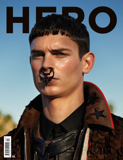 Arthur Gosse by Fabien Kruszelnicki for Hero Summer Fall 2012