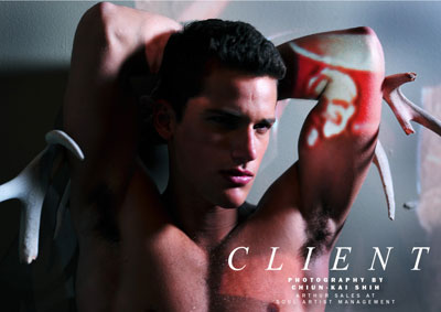 Exclusive: Arthur Sales by Chiun-Kai Shih for Client Magazine