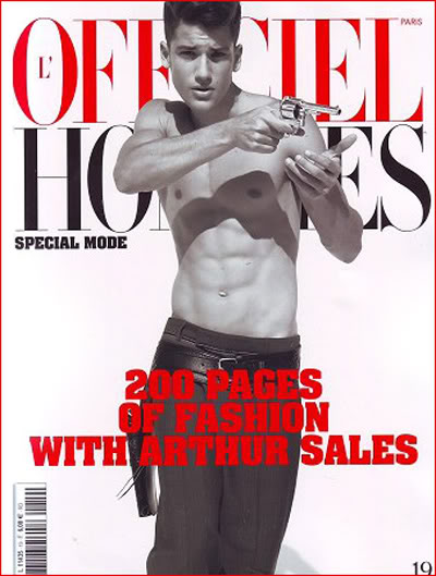 Arthur Sales for L'Officiel Hommes