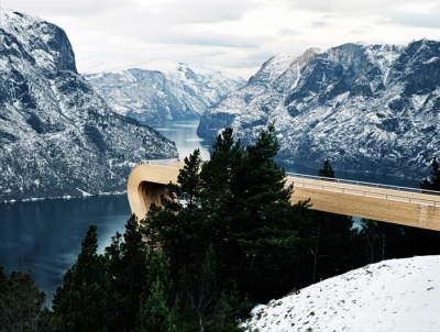 Aurland Lookout by Saunders Architecture