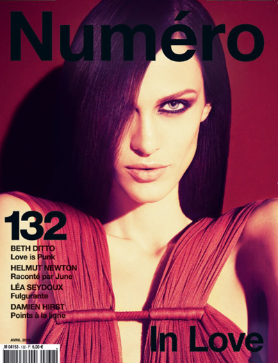 Aymeline Valade in Lanvin for Numero April 2012