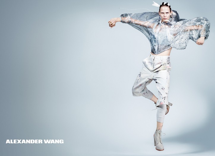 Aymeline Valade by Craig McDean for Alexander Wang Spring Summer 2011